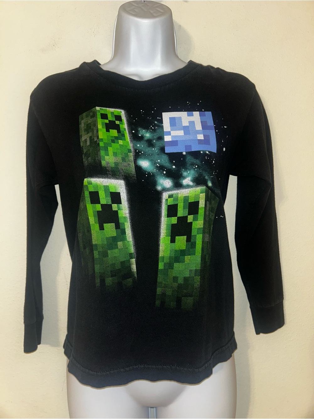 Mojang Jinx Minecraft Creeper Long-Sleeved T-Shirt